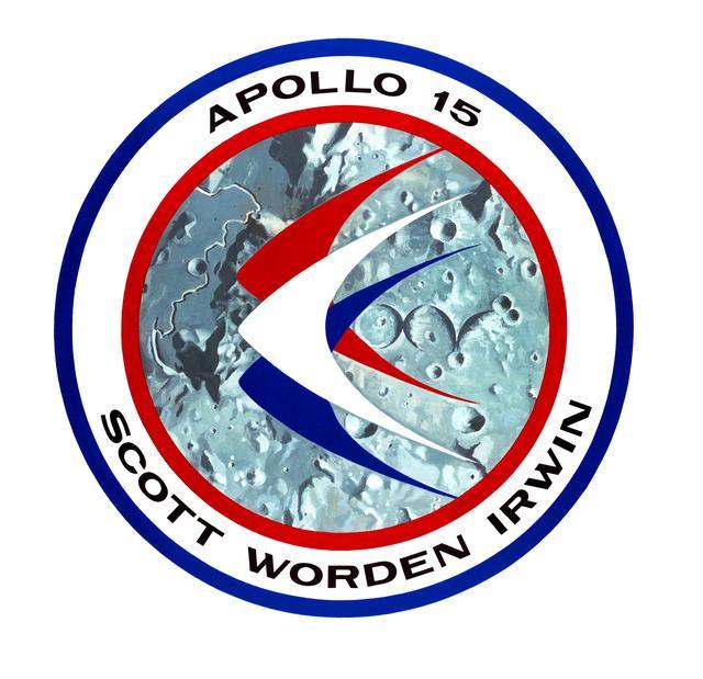 Small NASA Commander Logo - Apollo 15 insignia. NASA Image and Video Library
