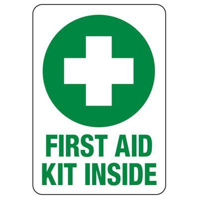 First Aid Kit Logo - First Aid Signs - First Aid Kit Inside | Seton School Safety