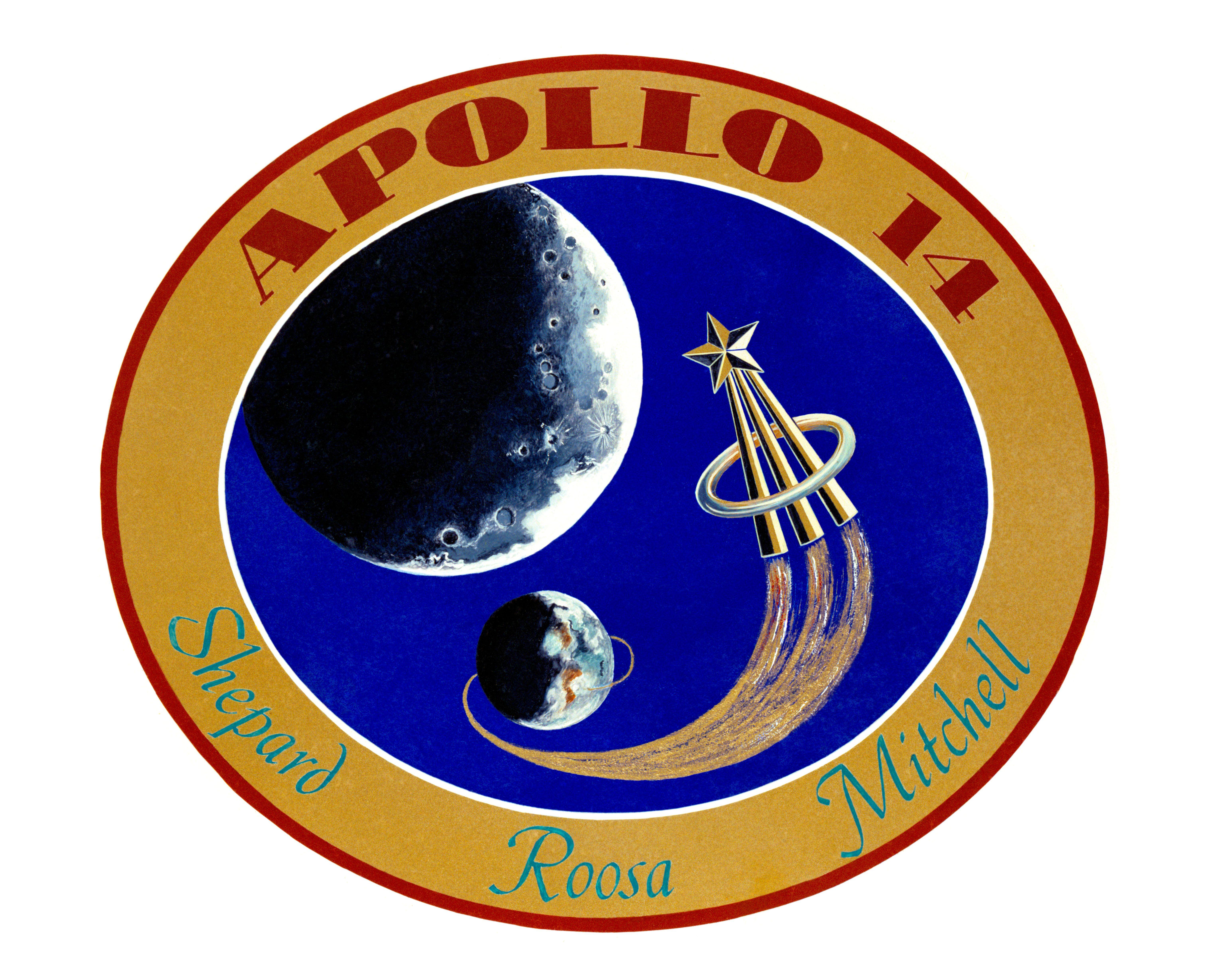 Small NASA Commander Logo - Apollo 14 | NASA