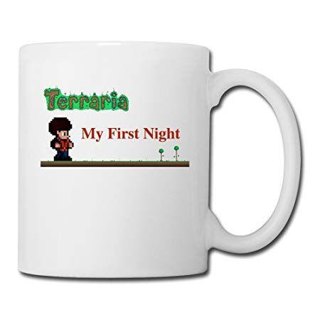 Poppy Slime Logo - HFYEN Classic White Coffee Mug Terraria King Slime Logo Mug: Amazon
