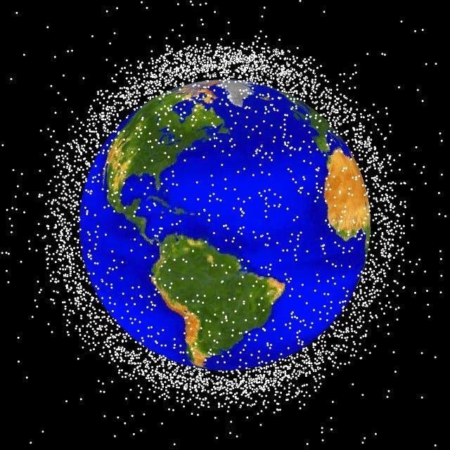 Small NASA Commander Logo - Space Debris: Worry—a Little | Time