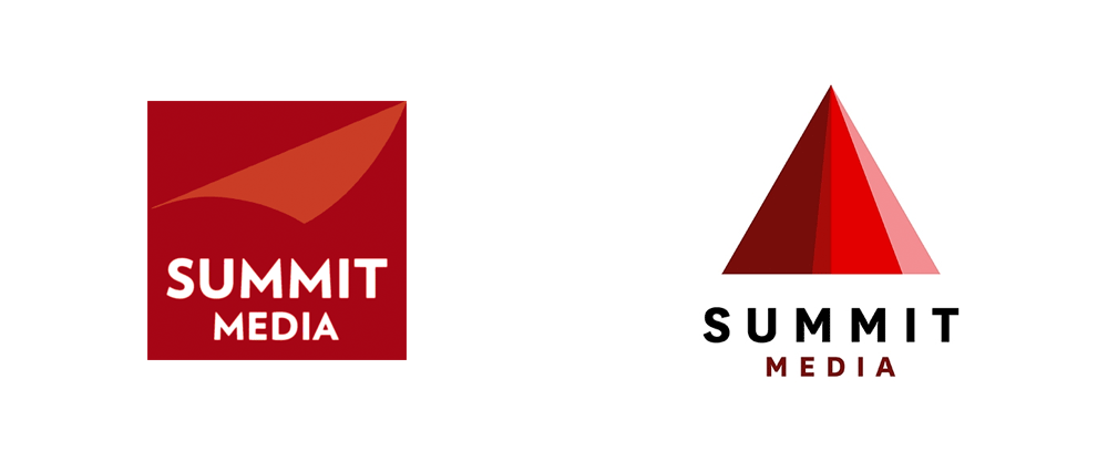 Summit Logo - Brand New: New Logo for Summit Media by Plus63 Design Co