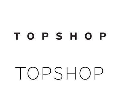 Topshop Logo - Graham Soult has a new logo today (top), though