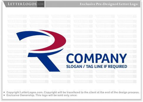 Red White Blue Company Logo - 58 Letter R Logos