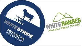 Australian Lamb Logo - White Stripe Foods