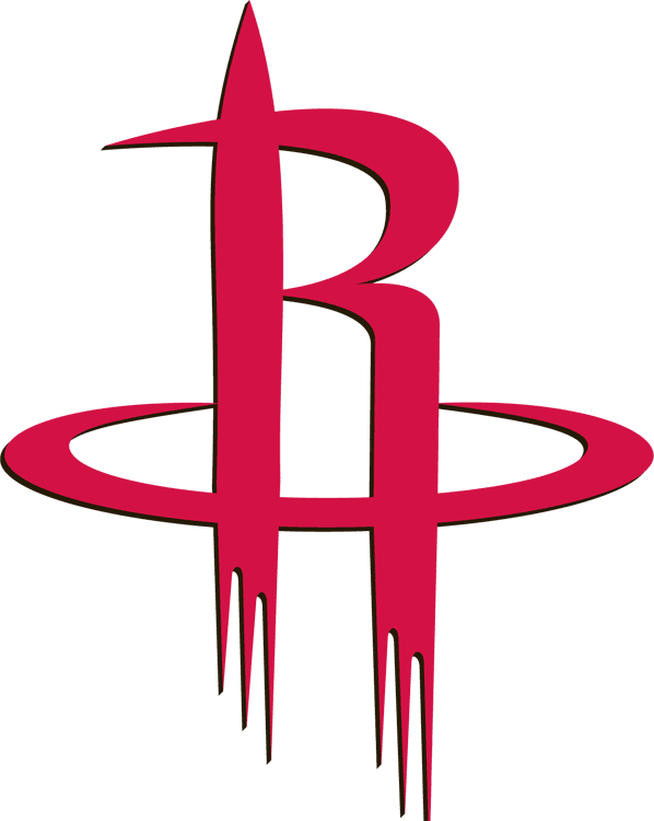 R Sports Logo - Houston Rockets Secondary Logo (2003/04-Pres) - Red H and R shaped ...