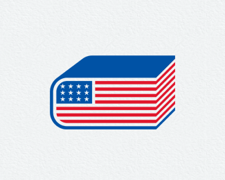 American Flag Logo - 20 American Flag Logos - logoinspiration.net