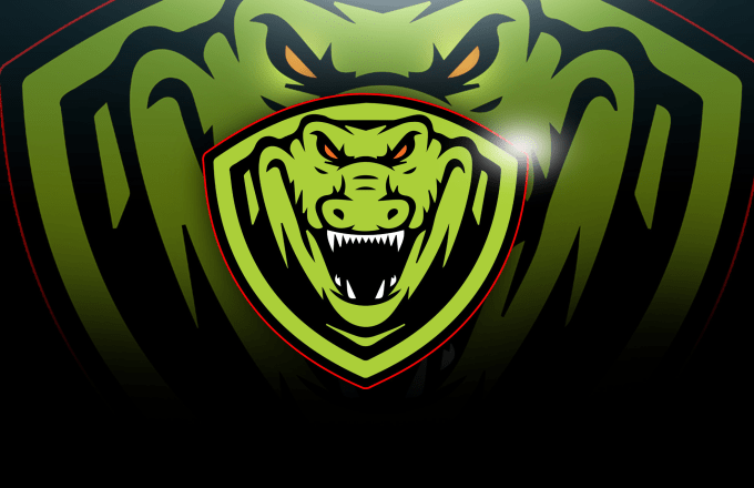 Crocodile Sports Logo - Crocodile mascot logo. mascot. Logos, Sports logo, Design