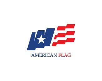 American Flag Logo - USA American Flag Designed by eclipse42 | BrandCrowd