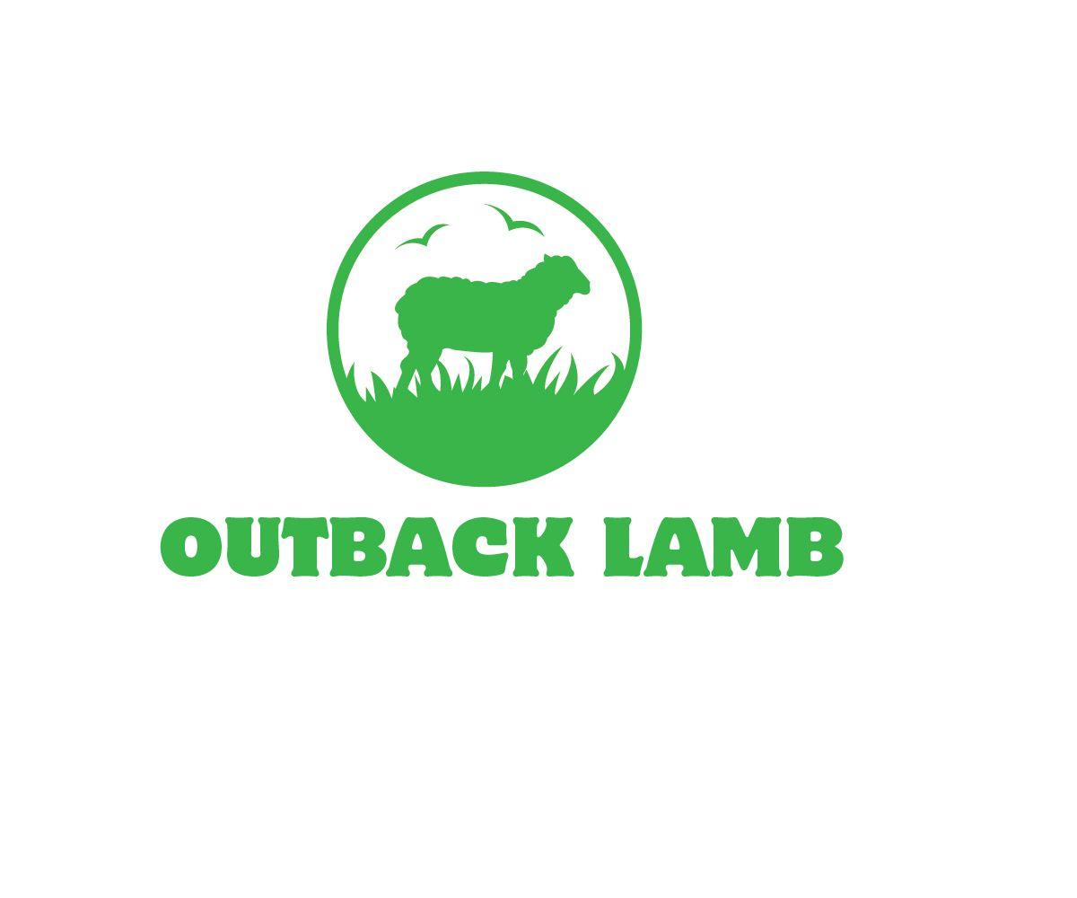 Australian Lamb Logo - Upmarket, Modern, Agriculture Logo Design For Outback Lamb Fresh