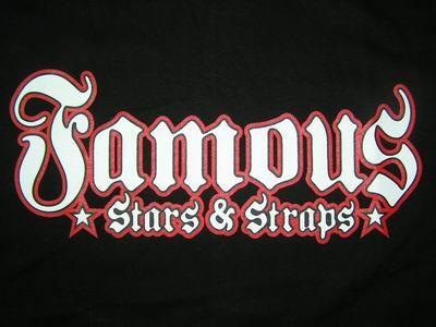 Red Famous Stars and Straps Logo - FSASonline.com : Famous Stars And Straps, T Shirts, Patches