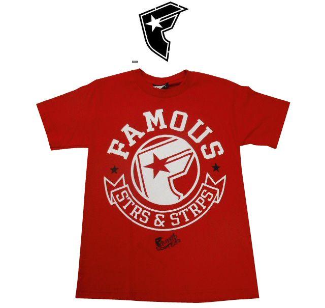 Red Famous Stars and Straps Logo - LINBAK: SALE! Famous Stars And Straps T SHIRTS Famous Stars
