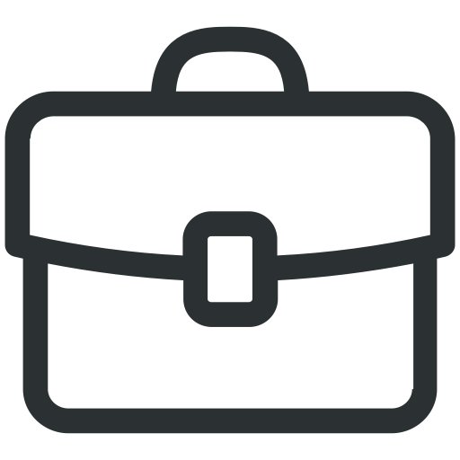 Office App Logo - Bag icon, purse icon, case icon, matter icon, office icon, bureau