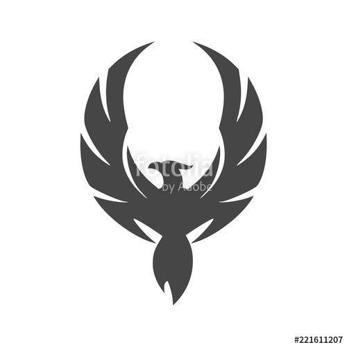 Black Phoenix Logo - Phoenix logo, Phoenix icon