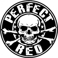 Round Skull Logo - Perfect Red. Brands of the World™. Download vector logos and logotypes