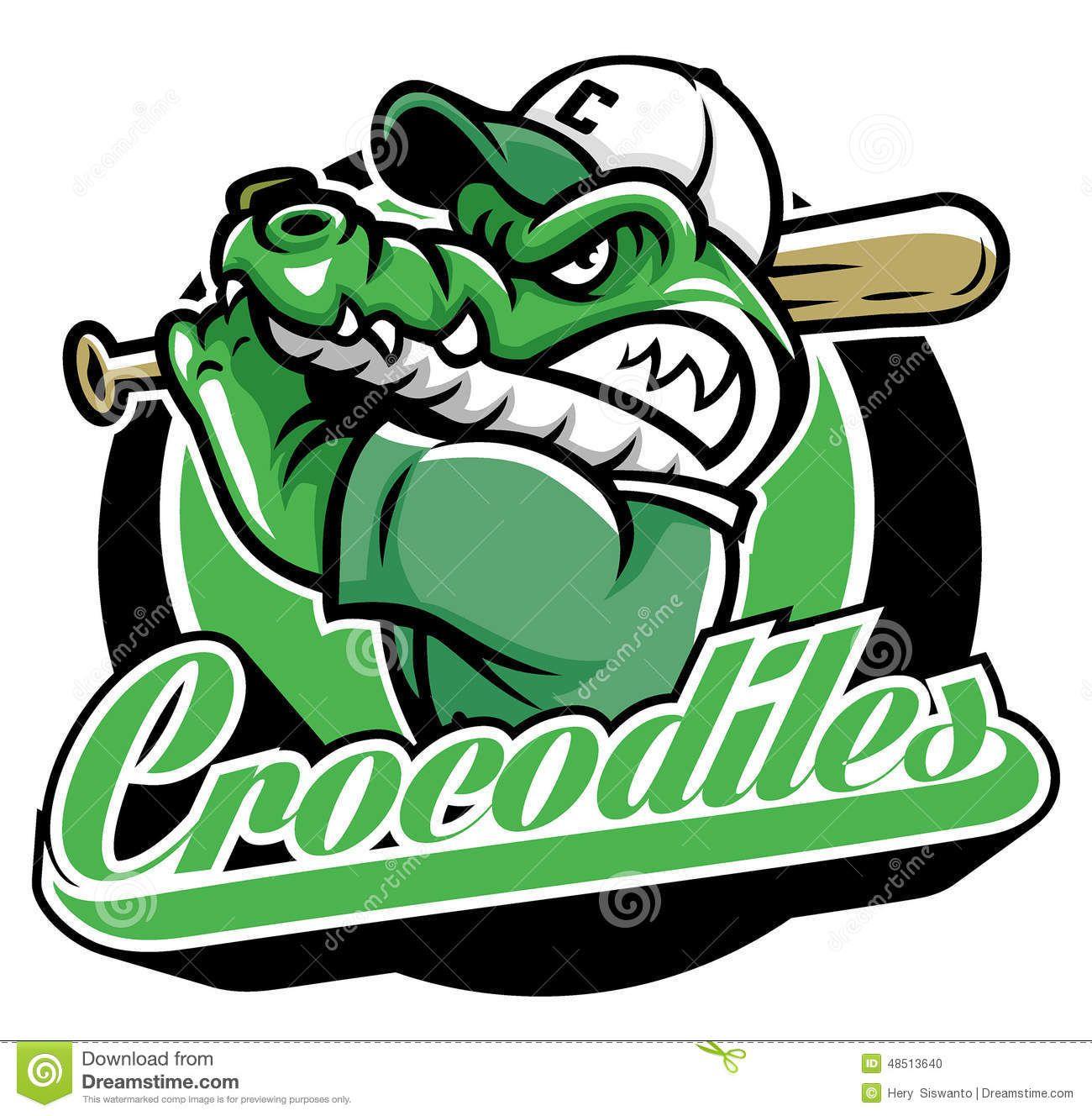 Crocodile Sports Logo - Pin by Tonya Clayton on Crocodiles & Gators | Logo design, Logos ...