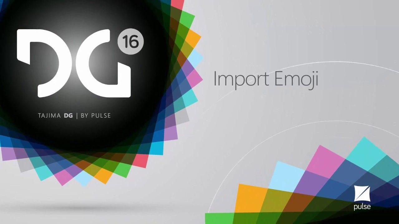 Emoji DG Logo - DG16 Quick Tip Tutorial: Import Emojis - YouTube