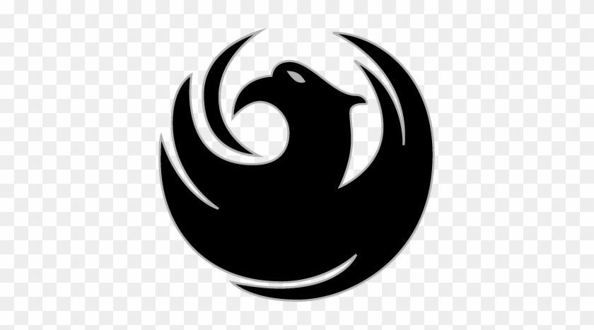 Black Phoenix Logo - Black Phoenix - City Of Phoenix Bird - Free Transparent PNG Clipart ...