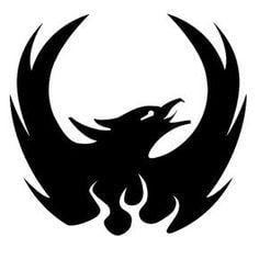 Black Phoenix Logo - Exclusive Logo Phoenix Logo. Phoenix, Phoenix