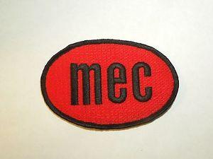 Red Shotgun Logo - MEC Red Logo Iron On Patch- A Shotgun Shotshell Reloading Company
