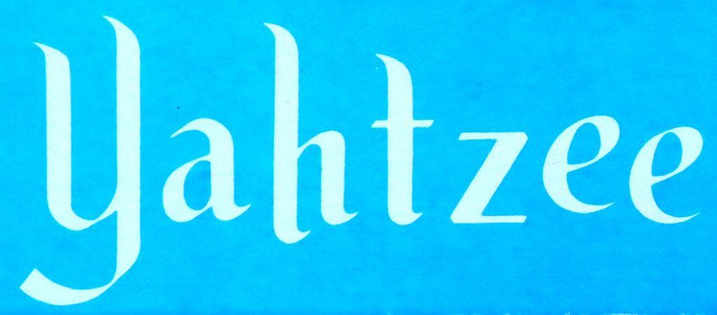 Yahtzee Logo - yahtzee logo | . | Heather David | Flickr