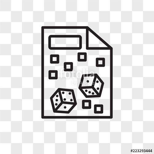 Yahtzee Logo - Yahtzee vector icon isolated on transparent background, Yahtzee logo ...