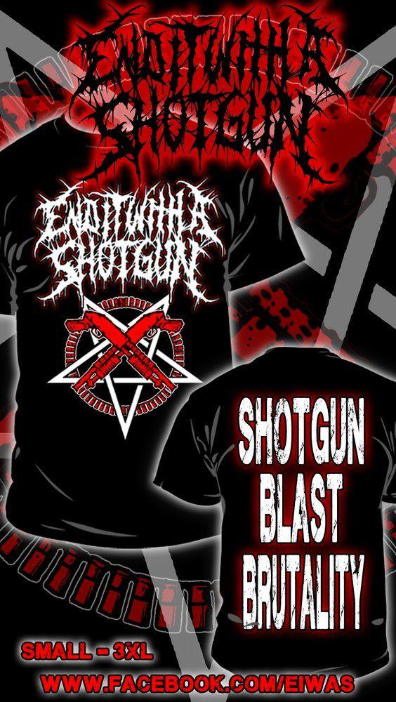 Red Shotgun Logo - End It With A Shotgun — Shotgun Logo