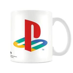 Sony PlayStation Logo - Official Classic Sony PlayStation Logo White Coffee Mug - Boxed ...