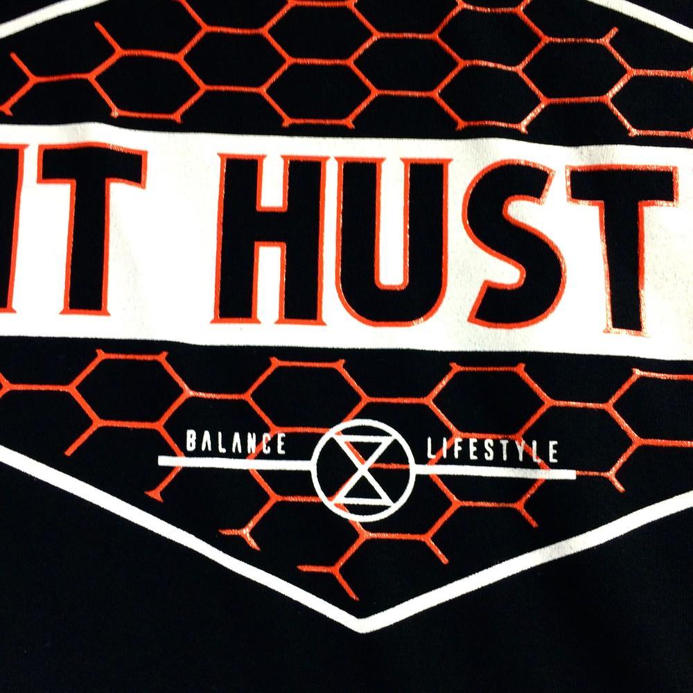 Black and Orange Hexagon Logo - Black Orange Hexagon T Shirt