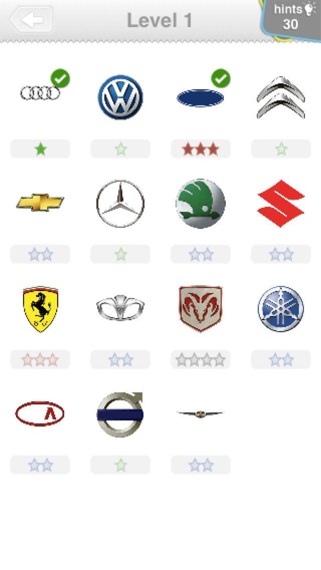 Cars App Logo - Logo Quiz - Guess The Cars | App Price Drops