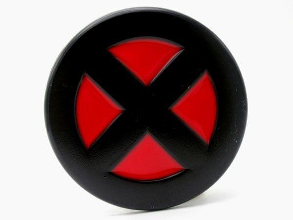 Black and Red Superhero Logo - Black and Red X Men Superhero Metal X Costume Belt Buckle X Men