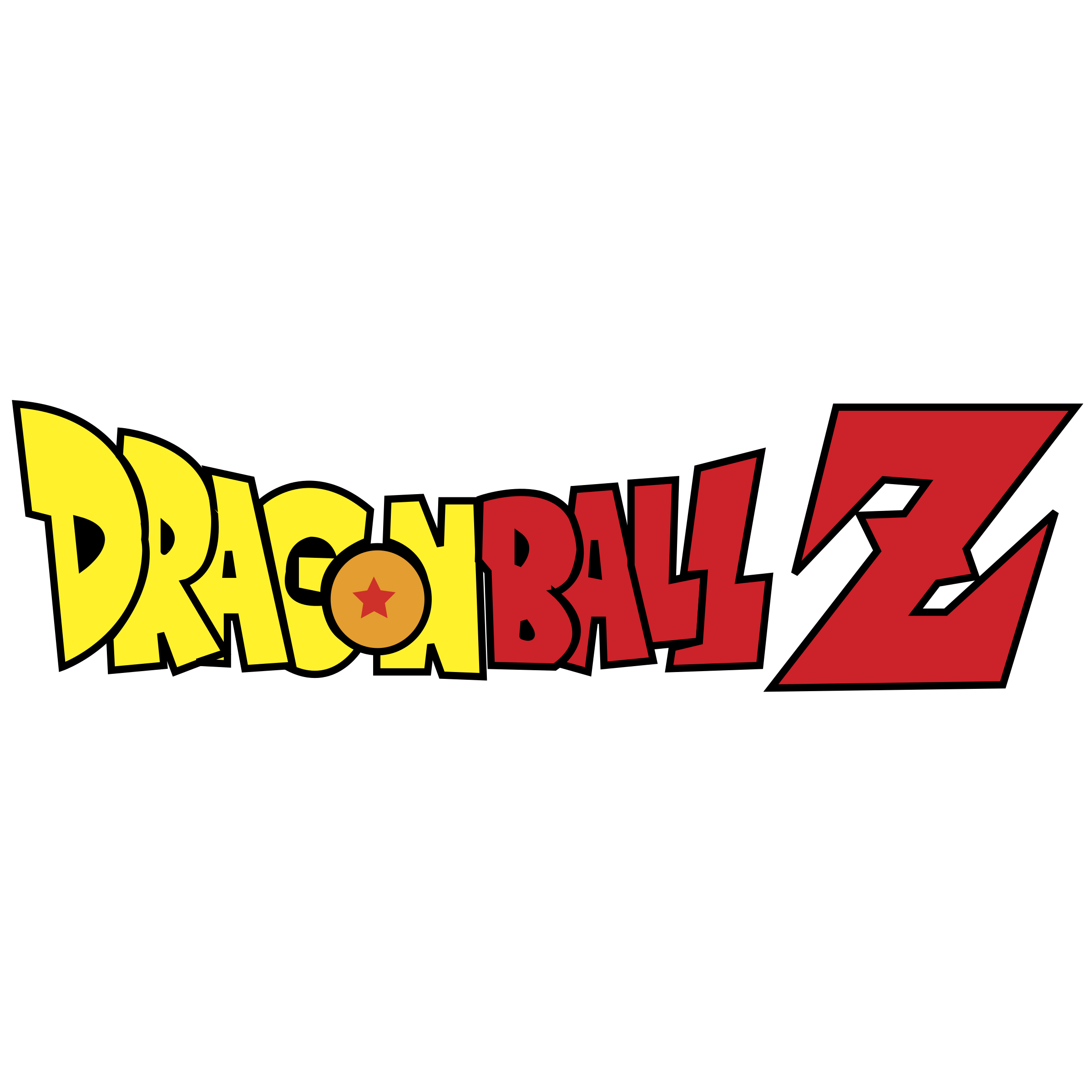Red Z Logo - DragonBall Z Logo PNG Transparent & SVG Vector - Freebie Supply