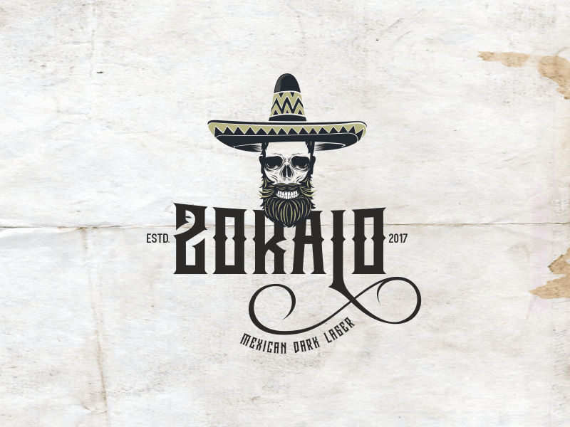 Mexican Beer Logo - Zocalo Mexican Beer Logo Branding By David Haralambidis. Dribbble
