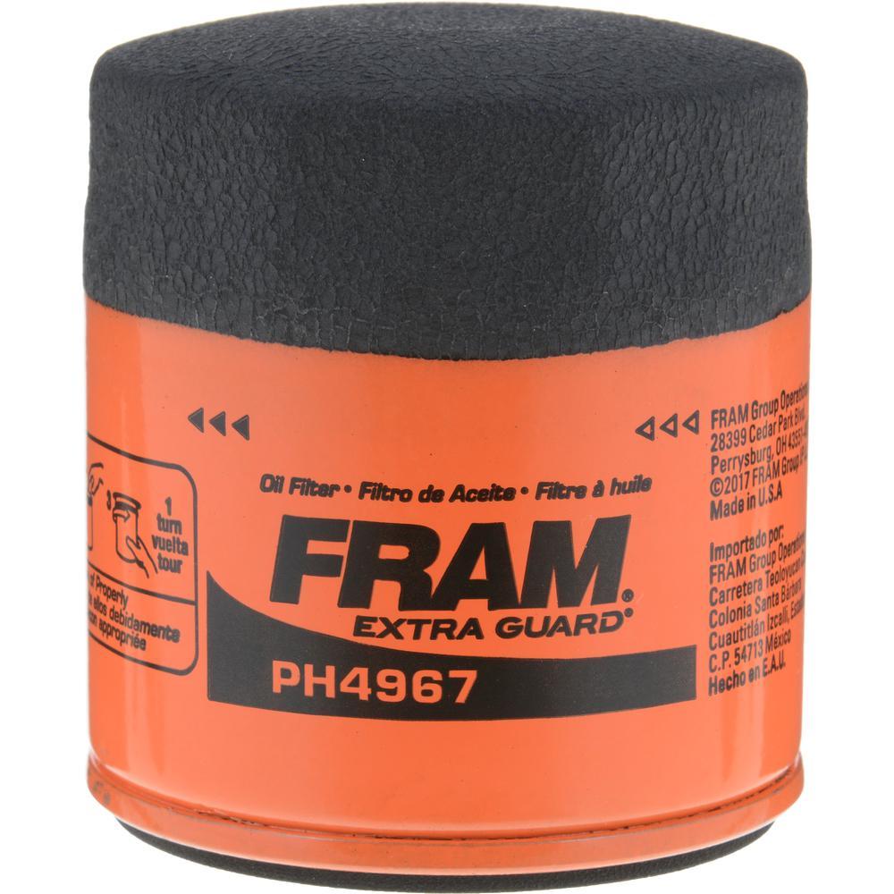 Fram Filters Logo - Fram Filters 3.1 in. Extra Guard Oil Filter-PH4967 - The Home Depot