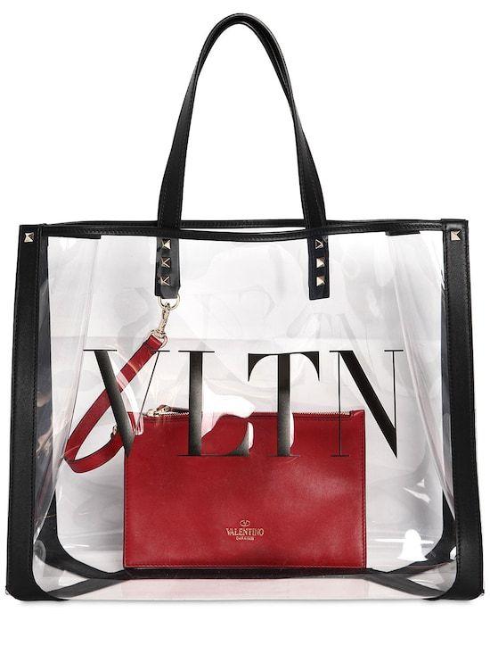 Valentino Garavani Logo - VALENTINO GARAVANI, Valentino garavani logo tote bag, Transparent ...