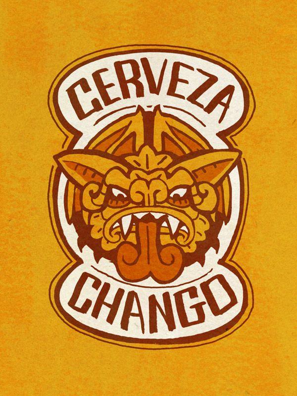 Mexican Beer Logo - GoGo Picnic. Cerveza Chango Logo Design