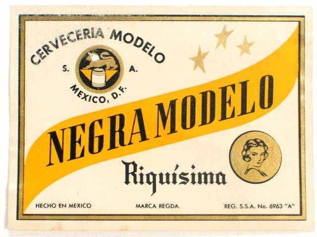 Mexican Beer Logo - Past Brews: 16 25 48 88 Negra Modelo Dark Beer Cerbeeceria