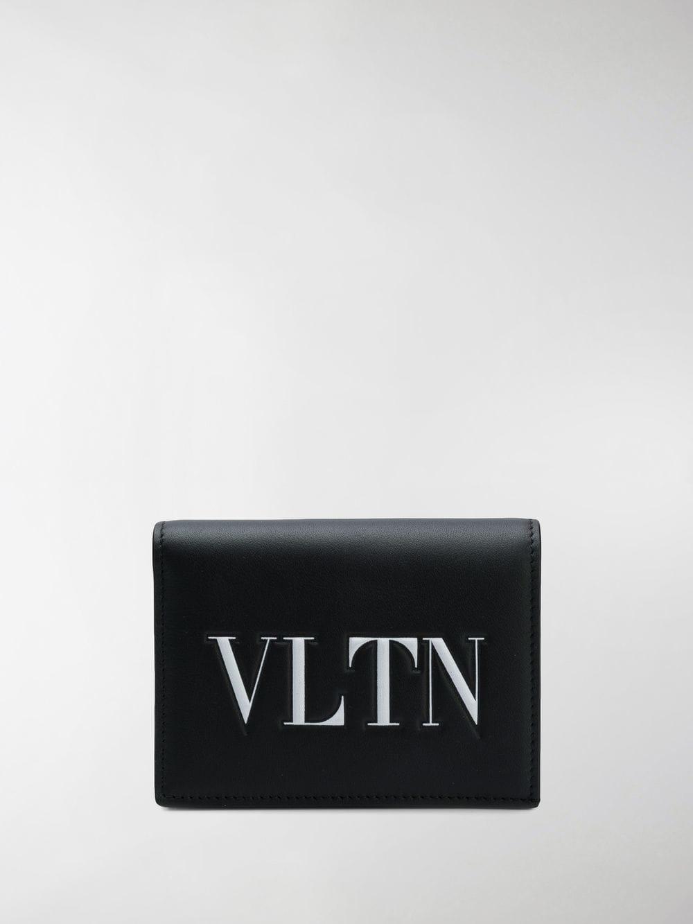 Valentino Garavani Logo - Valentino Garavani Logo Wallet in Black - Save 3.3898305084745743 ...