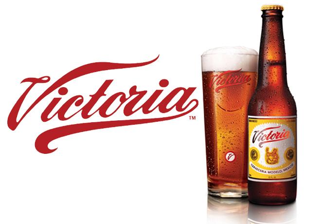 Mexican Beer Logo - Rovali's Victoria Mexican Lager. Rovali's Ristorante Italiano
