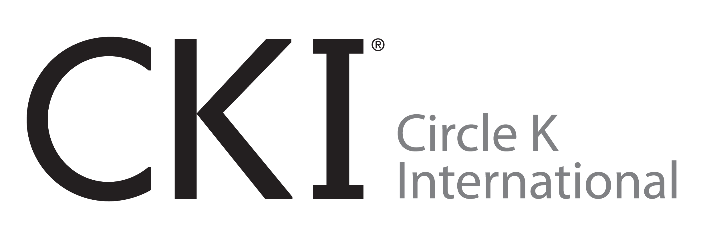 Black Circle K Logo - CNH Circle K | Serving Circle K clubs in CA, NV, & HI