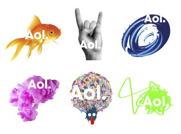 AOL Triangle Logo - AOL ditches the triangle; previews new brand identity, logos | ZDNet