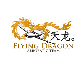 Flying Dragon Logo - Logo design entry number 3 by masjacky. Flying Dragon Aerobatic
