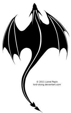 Flying Dragon Logo - Flying Dragon logo vector art illustration. Logos, Marks & Symbols