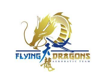 Flying Dragon Logo - Logo design entry number 19 by kucubi | Flying Dragon Aerobatic Team ...