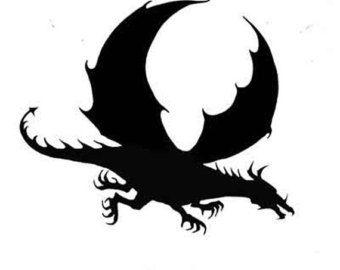 Flying Dragon Logo - Flying dragon | Etsy