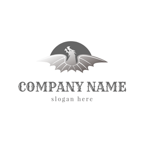 Flying Dragon Logo - Free Dragon Logo Designs. DesignEvo Logo Maker