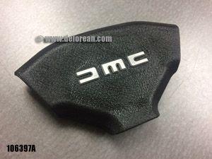 DMC DeLorean Logo - DeLorean Motor Company - STEERING WHEEL CENTER PAD - WITH DMC LOGO