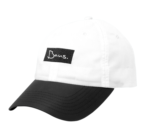 Black Breeze Logo - White & Black Breeze Dad Hat
