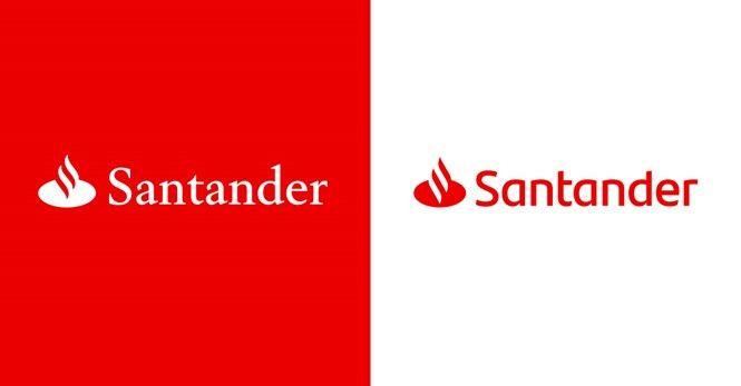Orange and Red Bank Logo - Transform magazine: Santander updates logo and enters digital age ...