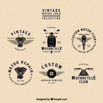 Vintage Motorcycle Logo - Vintage Motorcycle Vectors, Photo and PSD files